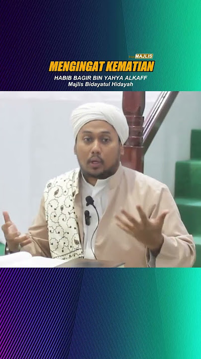 PESAN ROSUL#shorts - OBAT TOBAT - Habib Bagir bin Yahya Alkaff @KOPI MAJLIS