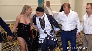 HAİN NAMCA SARIŞIN KIZIN İKİZLERE GÖZÜNÜ DİKMİŞ YİYECEK SANKİ !wedding dance syrian  asuri düğünü