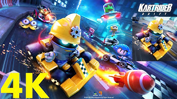 Best New Kart Racer Mobile Game in 2023 4K 60FPS - KartRider: Drift #4k #60fps #ultrarealistic