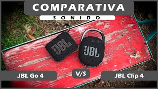 PPP: Pura Potencia y Portabilidad 🤩🎶  | JBL Go 4 vs JBL Clip 4 | Comparativa de sonido | Español 🟠