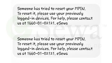 eSewa MPIN Reset Problem | Someone Has Tried To Reset Your MPIN | eSewa App |  TechniQue Nepal