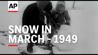 Snow in March - 1949 | The Archivist Presents | #432