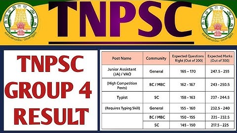 🔴TNPSC 🤩AI Cutoff - குரூப் 4 RESULT வெளியீடு அதிரடி அறிவிப்பு! | VAO, JA கூடுதல் பணிகள் & Merit List