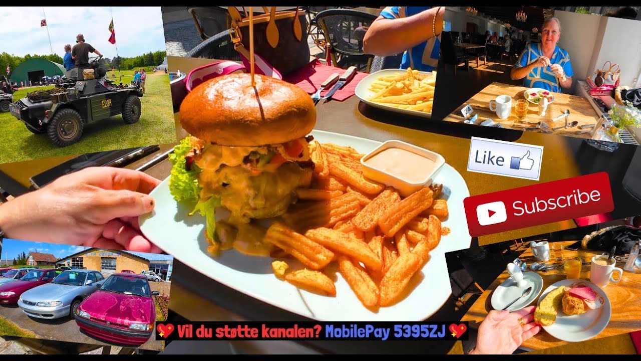 LANGELAND ER SKU HELT FANTASTISK🥰 VI FINDER EN UBÅD🤪 OG JEG FÅR EN VILD BURGER I RUDKØBING🥰