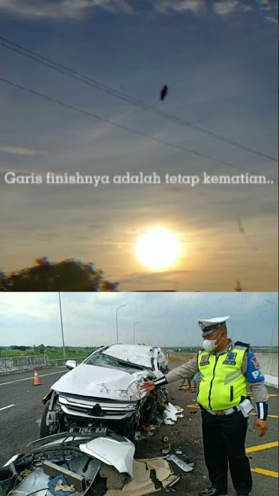 story wa vanesha kecelakaan mobil#shorts