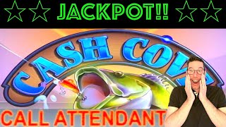 OUR BIGGEST JACKPOT HANDPAY ON CASH COVE!!🐟 🐠 🐡 🤑