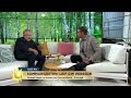 Leif GW Persson skrev roman för att retas med Jan Guillou - Nyhetsmorgon (TV4)