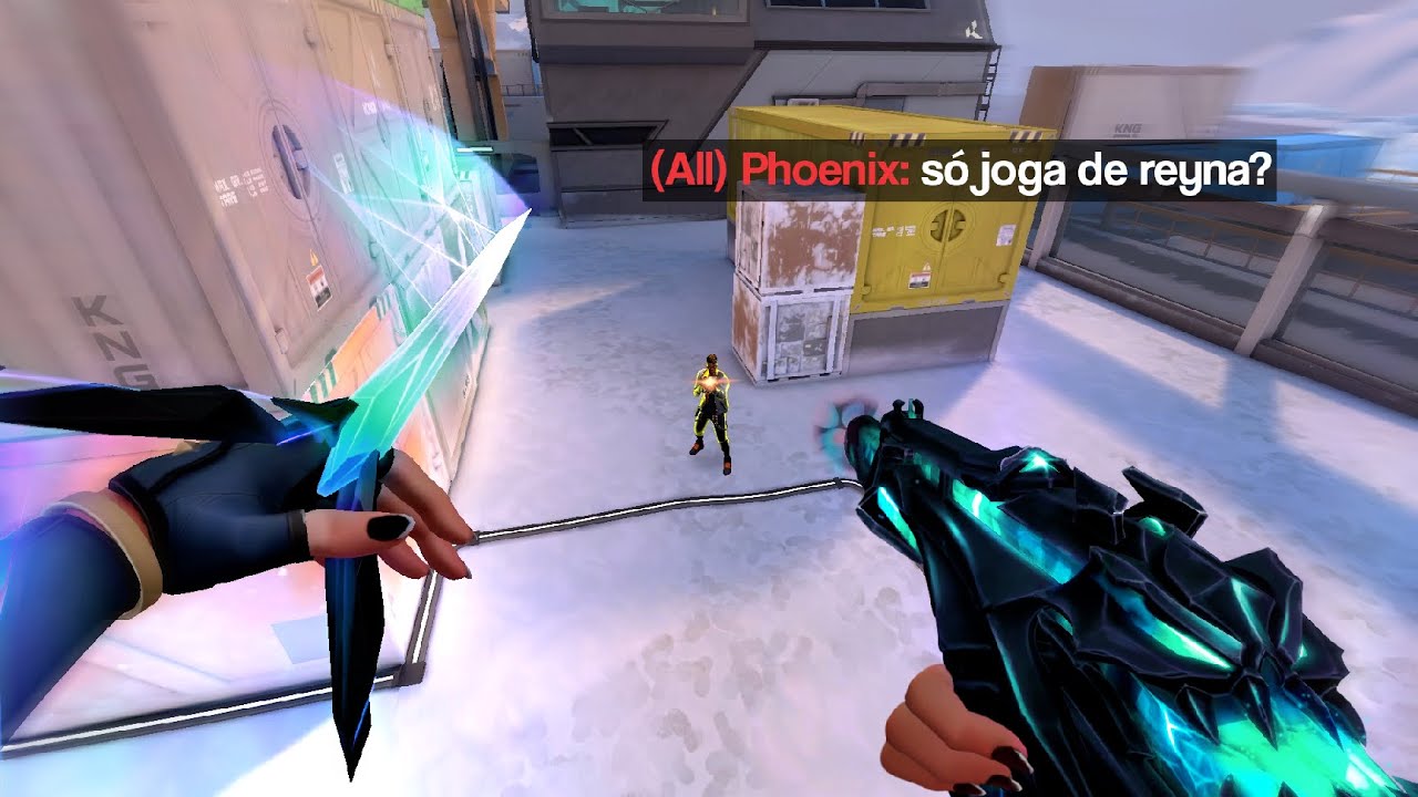 eu sempre dou instalock reyna