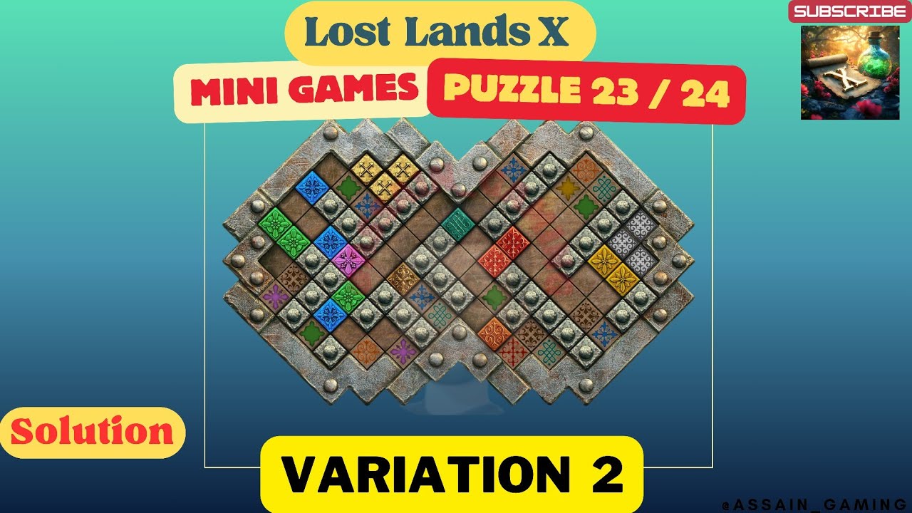 Lost Lands 10 Puzzle 23 Variation 2