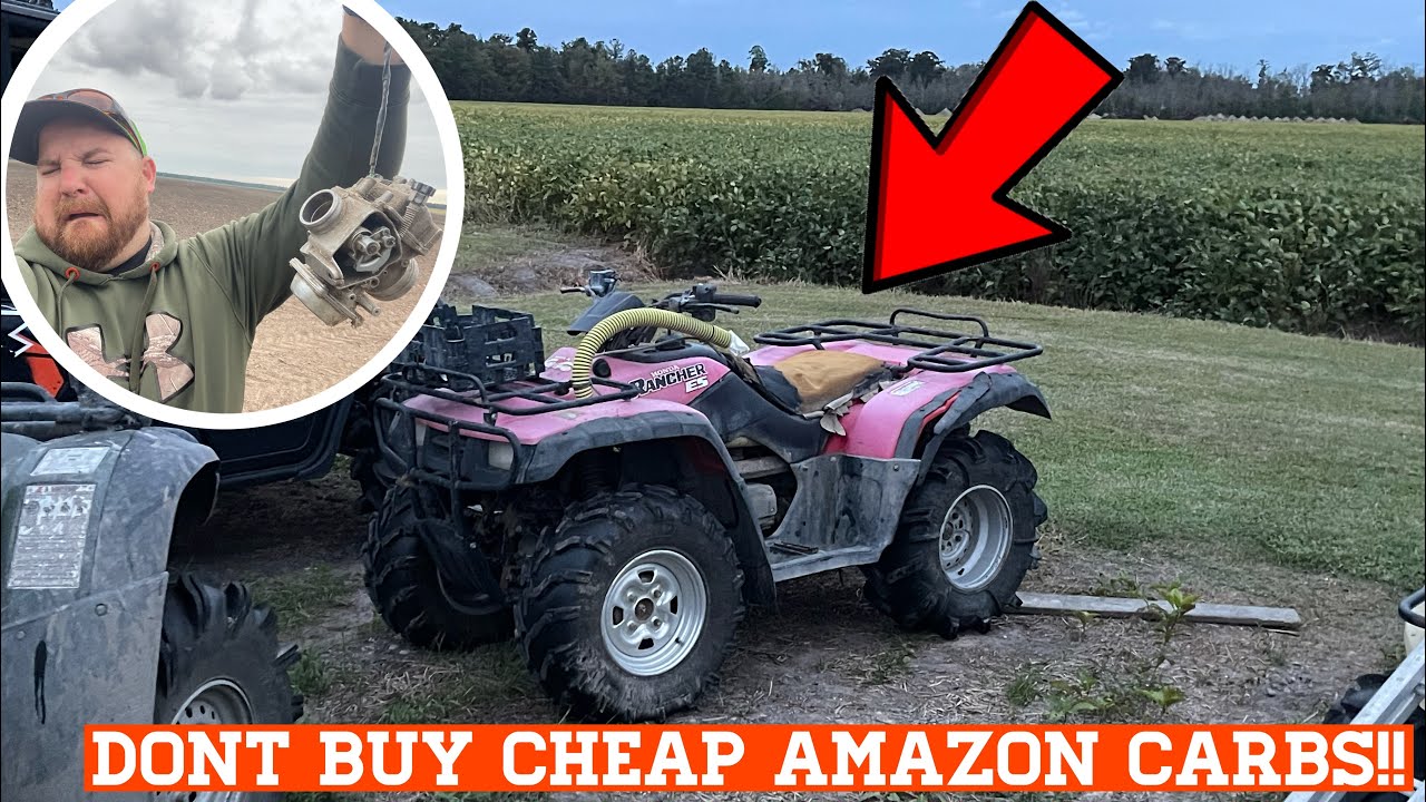 НИКОГДА НЕ ПОКУПАЙТЕ ДЕШЕВЫЕ КАРБЮРАТОРЫ AMAZON!!