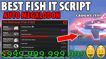 [NEWEST] Fish It Script | AUTO MEGALODON, AUTO FARM, INSTANT CATCH | *NO KEY*
