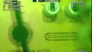 3-Ram Sealing Stack Erupts: BP Oil Spill Cam