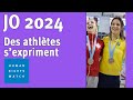 JO 2024 : Des athlètes s’expriment avant les JO de Paris