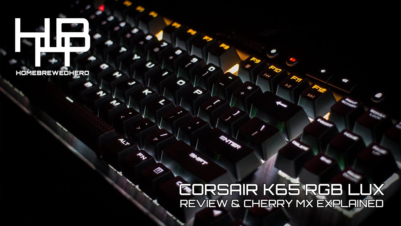 Corsair K65 RGB LUX Mini Review and Mechanical Keyboard FAQ - YouTube