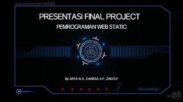Tugas Kelompok 14  Pemrograman Web Statis (Final Project PWS)
