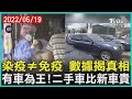 染疫≠免疫 數據揭真相 有車為王! 二手車比新車貴| 十點不一樣