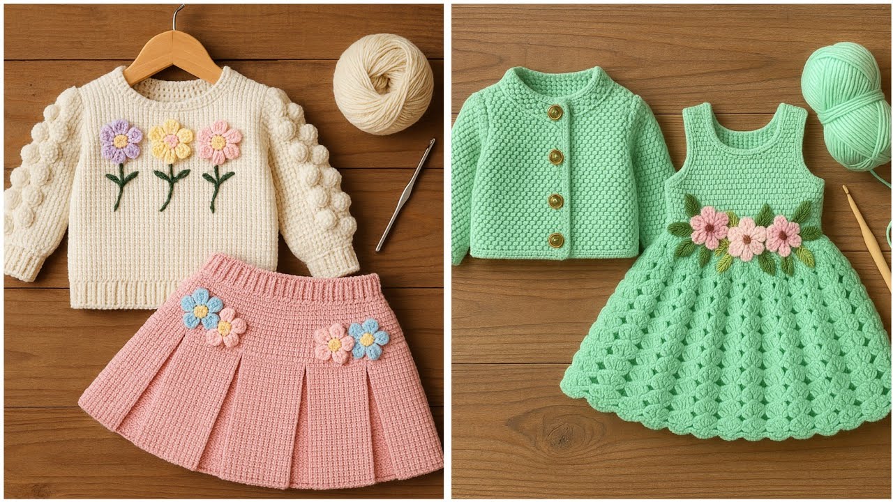 50'den fazla Örgü Tığ İşi Çocuk Kıyafeti Modeli | Tığ İşi Sevenlere İlham
