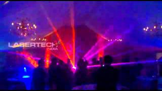LaserTech India  MultiColor Beam Show DJ Floor @ Bangkok.wmv