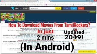 How to download new movies from TamilRockers ? 2020 100% WORKING screenshot 4