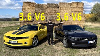 How can two same cars be SO DIFFERENT | Chevrolet Camaro 3.6 V6 [EN subtitles]