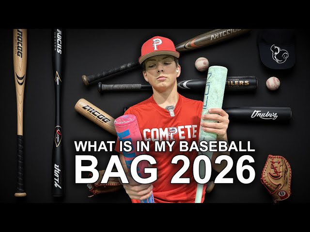 What's in my Baseball Bag 2026? - YouTube