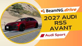2027 Audi RS5 Avant Test Drive (BeamNG)