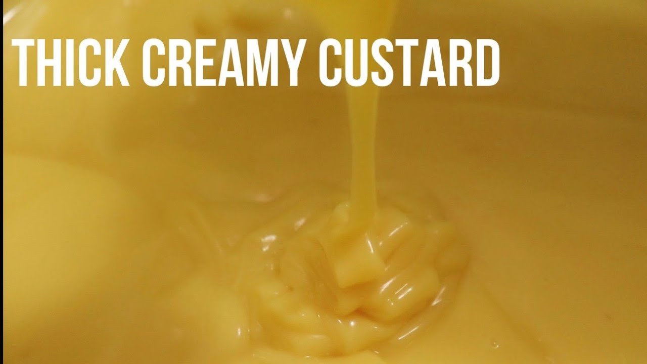 Custard Recipe Thick Creamy Custard Custard With Custard Powder YouTube Custard Recipe Thick Creamy Custard Custard With Custard Powder YouTube