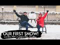 First Snow Experience | Winter 2021 in Gaziantep Turkey | Subtitle Bahasa Indonesia/Türkçe Altyazılı