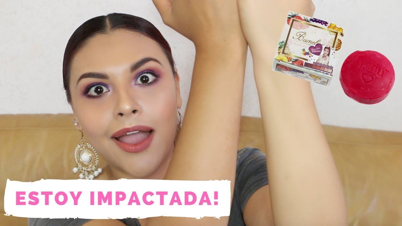 JABÓN QUE ACLARA TU PIEL EN MINUTOS? 😱bumebime YouTube