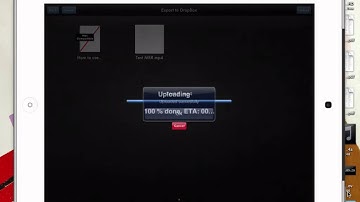 Explain Everything Movie To Dropbox To  Blog