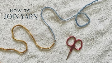 Magic Knot Tutorial || How to easily join yarn for knitting and crochet