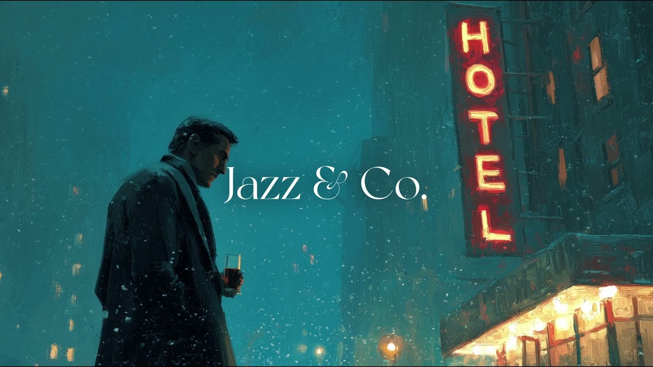 Chicago Hotel After Midnight — 1950s Late Night Jazz for