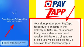 Your sign up attempt on PayZapp failed due to an issue || please don