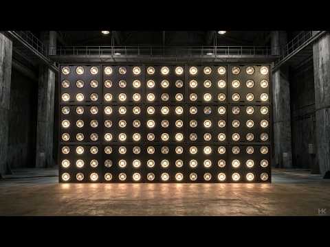 Flashing Lights Stage Realistic Lights Video Footage 4K VJ Loop Background