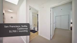 Apartment to rent in San Francisco, SoMa, $1,700 / monthly
