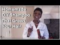 DIY Shampoo - How To Make  A Shampoo That Will Make Your Hair Grow (fast)