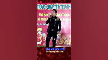 Nước Mắt Công Nhân #luongminhdat