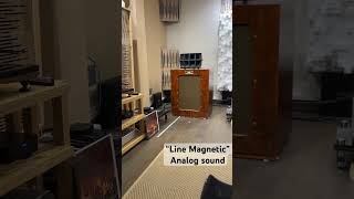 Line magnetic analog sound on the show at  #alphaaudioth - Phuket high-end hifi store