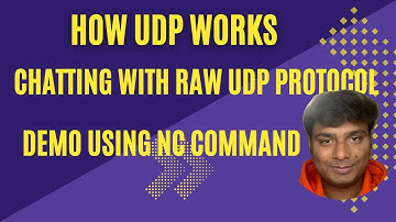 Chatting Application via UDP protocol as an SDE | How UDP works