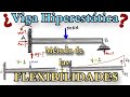 Viga Hiperestática- Método de las Flexibilidades ✅️🤓🤯