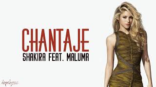 Shakira - Chantaje (lyric song)