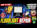 How to repair LED Flood light || 100W LED flood light repair || how to repair flood light led