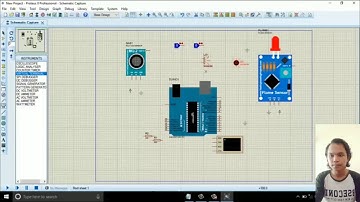 Simulasi sensor pendeteksi kebakaran menggunakan ARDUINO dengan PROTEUS