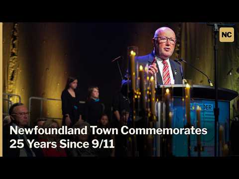 Gander Marks 25 Years Since 9/11 | Remembering Canada’s Extraordinary Welcome | AC1Z