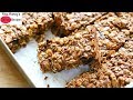 Homemade Protein Bars Recipe - Healthy Granola Bars - Oats Recipes For Weight Loss | Skinny Recipes