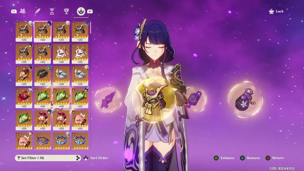 My Raiden National & Ayaka Freeze Team Builds | Genshin Impact | Builds