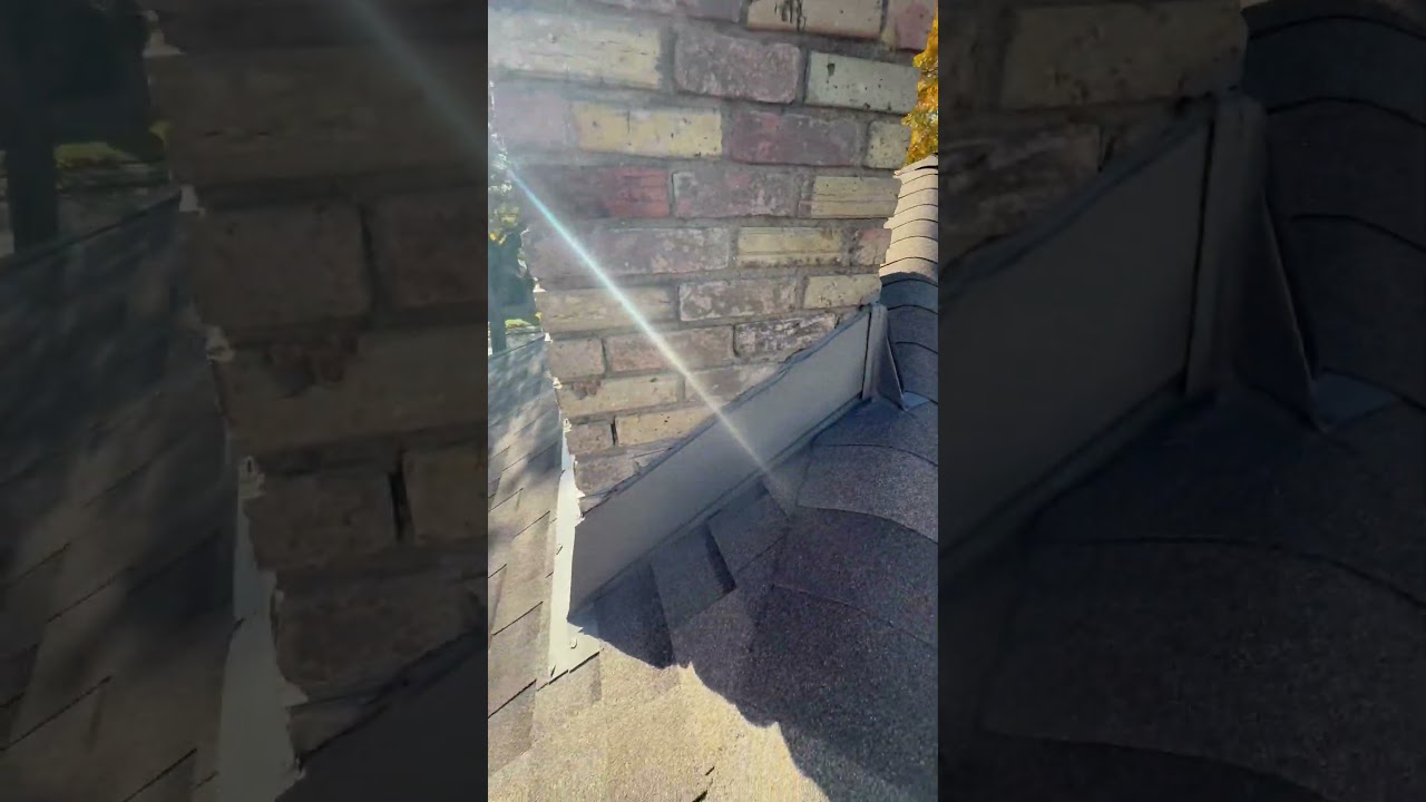 Chimney counter flashing conversion!! 