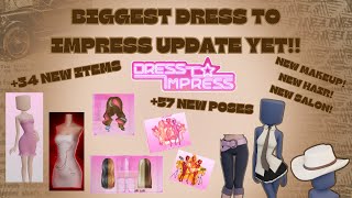 BIG UPDATE in Dress to Impress!! | NEW POSES! NEW CLOTHES! SECRET QUEST ITEM!