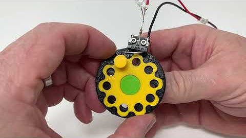 3D Printed Cycloidal Disk Electro Mechanical Counter.