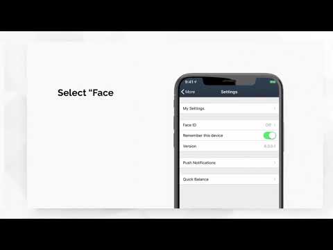 Enabling Face Id On Mobile Banking